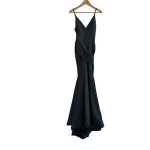 Jessica Angel Black Mermaid Prom Dress Women’s XS Formal Gown
